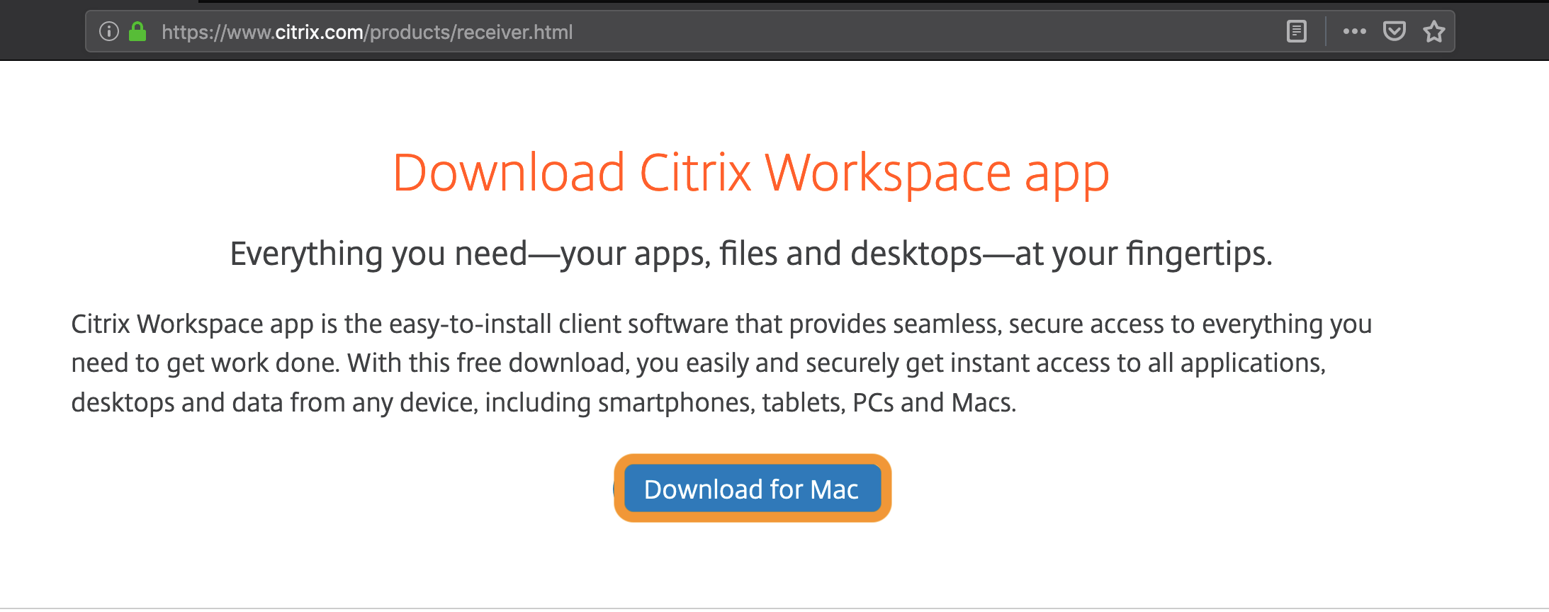 citrix workspace app chrome